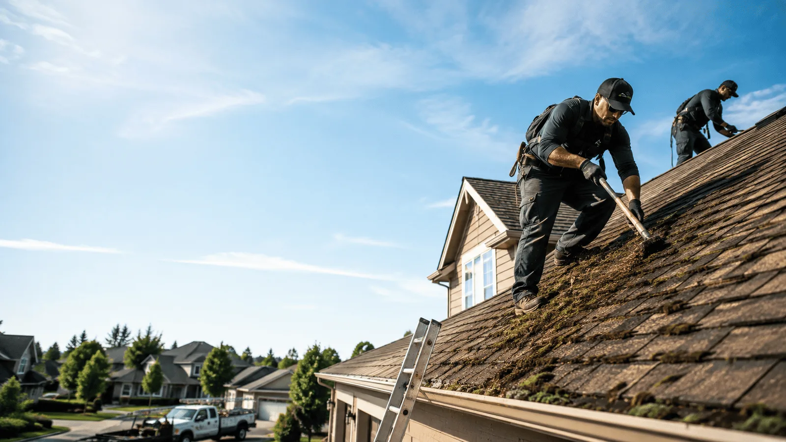 Roof Moss Removal in Hinton, VA near me
